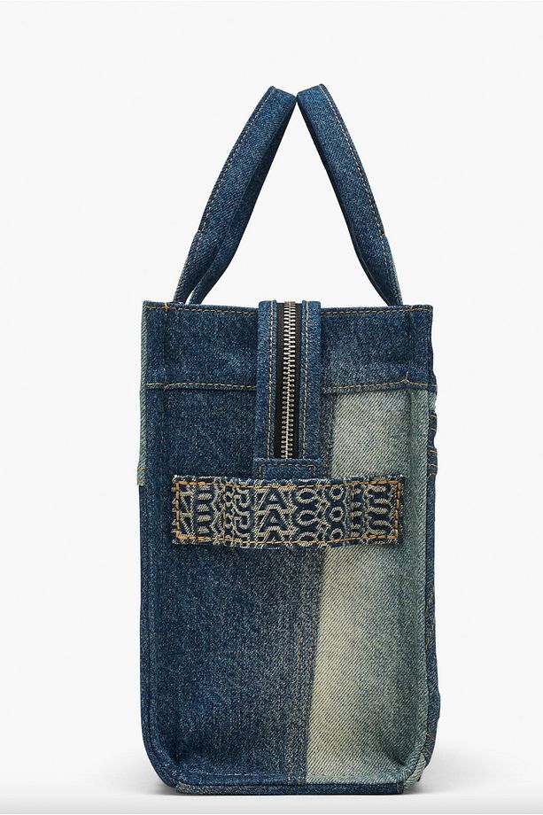 The Deconstructed Denim Medium Tote Bag - 5