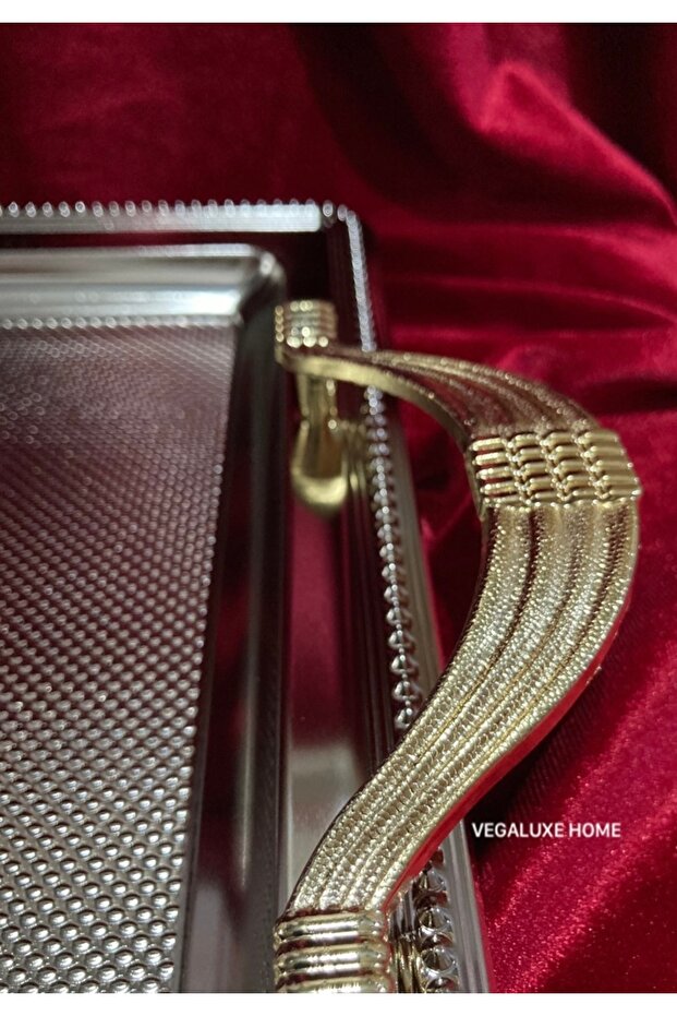 2-Piece Rectangular Tea Tray 9051K - 4