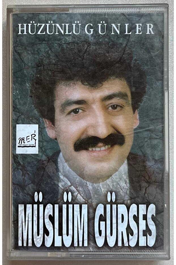 كاسيت Müslüm Gürses Hüzünlü Days (طبعة الفترة الأصلية)