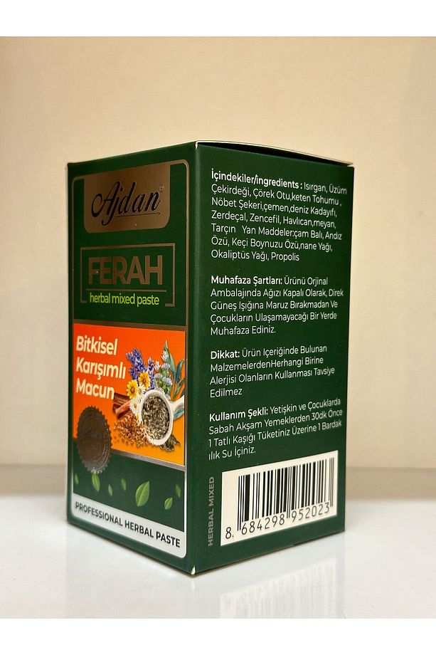 AJDAN-FERAH BİTKİSEL KARIŞIMLI MACUN - 3
