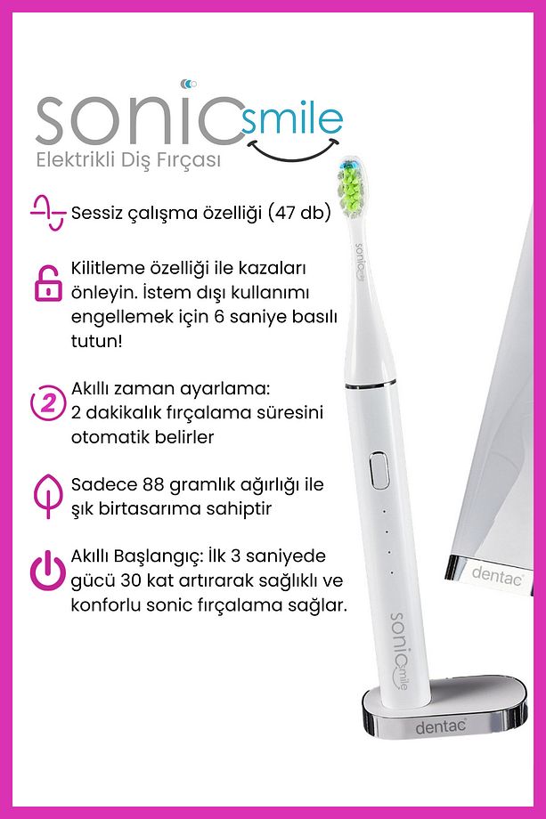 SonicSmile Şarjlı Diş Fırçası - 5