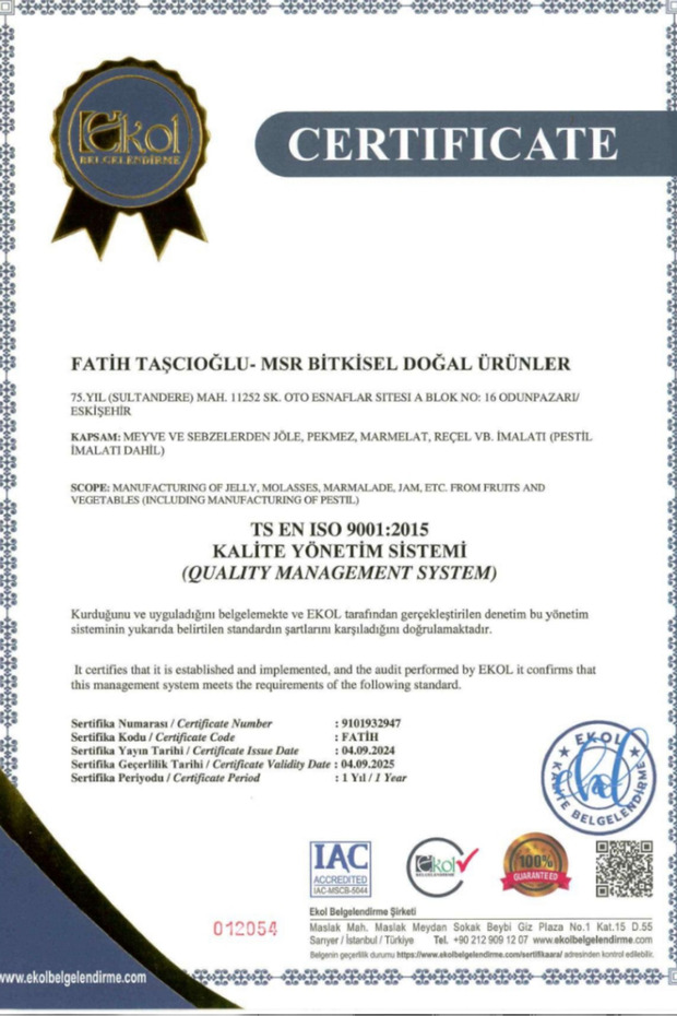 Msr Bitkisel Mesir ( Kuvvet ) Macunu 370g - 3