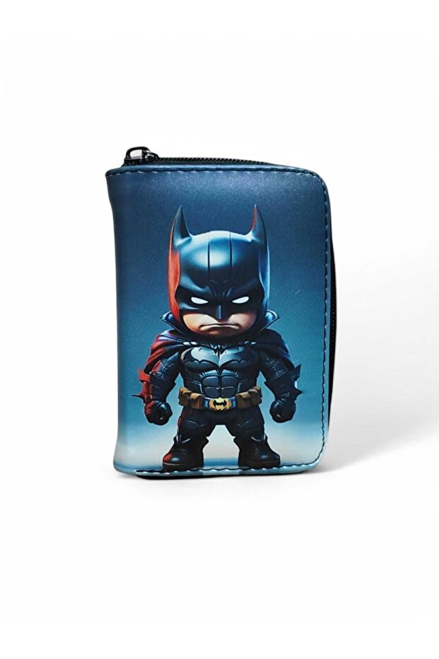 Mini Batman Patterned Kids Wallet - 1