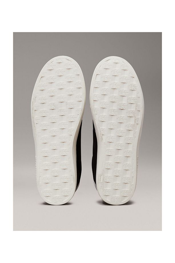 Calvin Klein Logolu Süet Detaylı Sneaker Ayakkabı YM0YM011690GM Erkek AYAKKABI YM0YM01169 0GM - 7