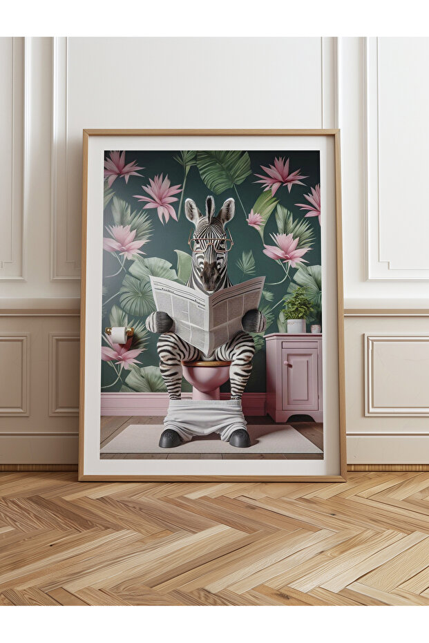 Single Wooden Framed Painting One Piece Poster Painting Tk/981