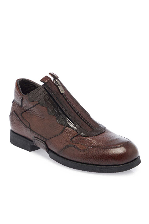 Taba Deri Erkek Casual Bot - E23K1BT56501-B67 - 1