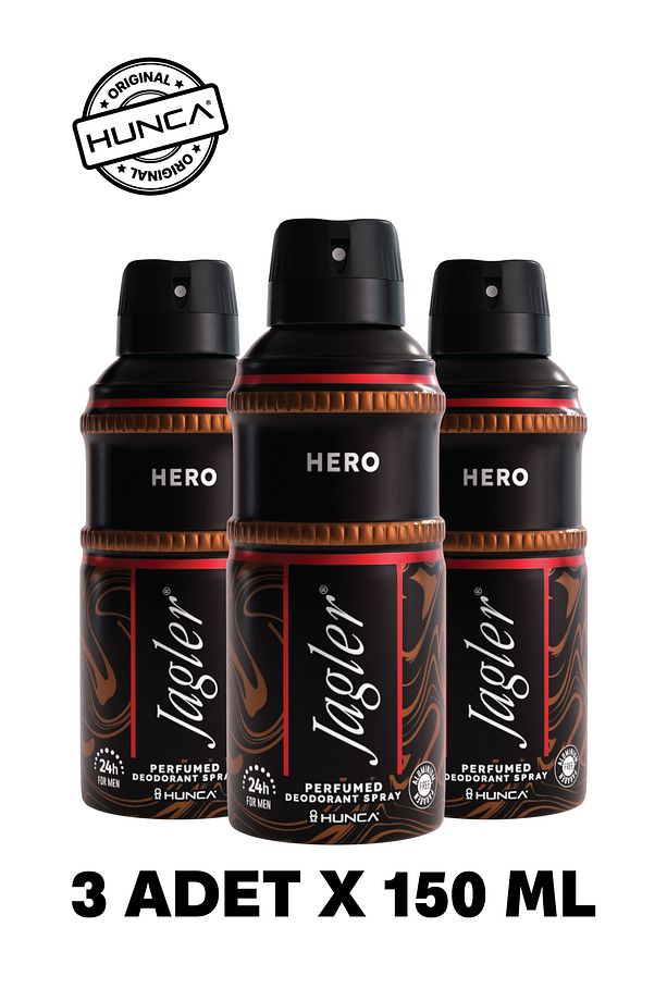 Hero Erkek Edt Parfüm 90 ml & Deodorant 3*150 ml Avantajlı Set, Roll On Hediyeli - 2