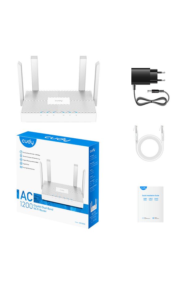 Router Wr1300e Ac1200 2.4ghz/5ghz 1200mbps Ap/re/wısp 3xgigabit Port Mu-mımo Kablosuz Wi-fi - 5
