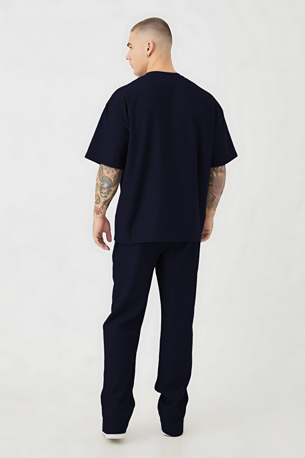 Men's Basic Combed Suit - 2