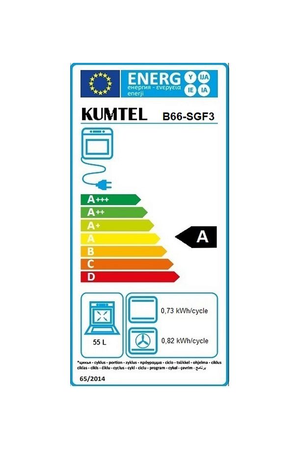 Digital Siyah Ankastre Fırın 9 Prog. B66-SGF3(DDT) - 6