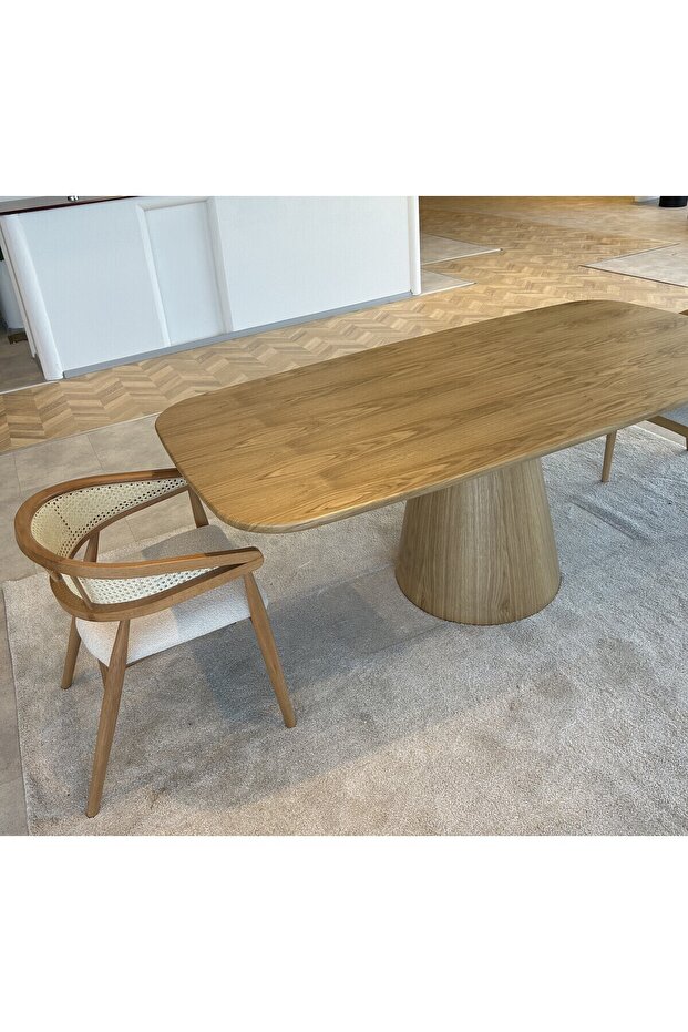 Fellas Meşe Hareli Bohem Masa - 6