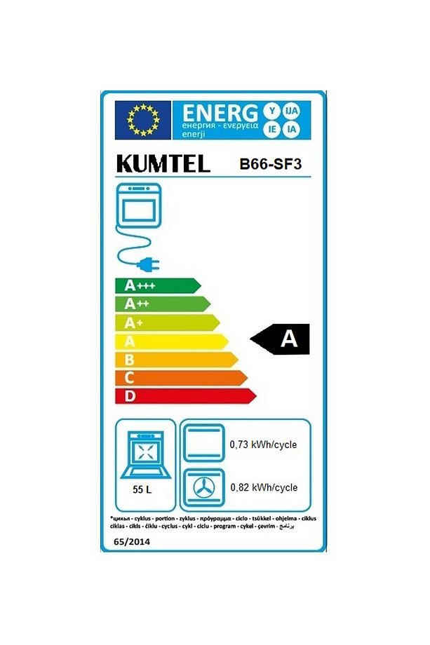 Digital Siyah Ankastre Fırın 8 Prog. B66-sf3(DDT) - 3