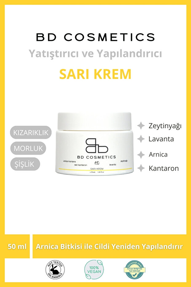 Bd Cosmetics Sarı Krem 50 ml - 1