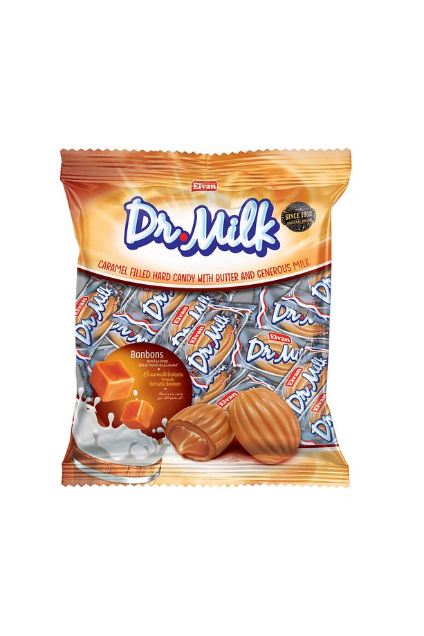 Dr. Milk Karamelli Şeker 1000 Gr. (1 Poşet) - 1
