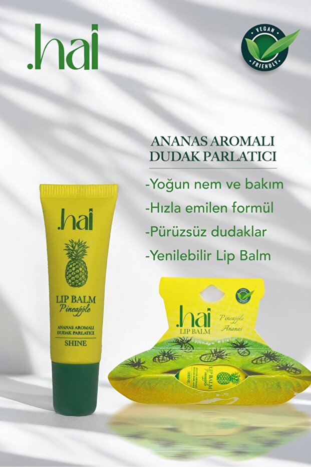 Moisturizing Lip Balm - Pineapple Shaped Spf 20 Protection