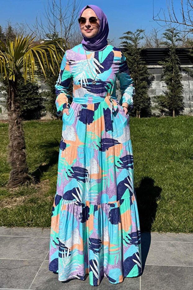 Gökkuşağı Elbise - 7