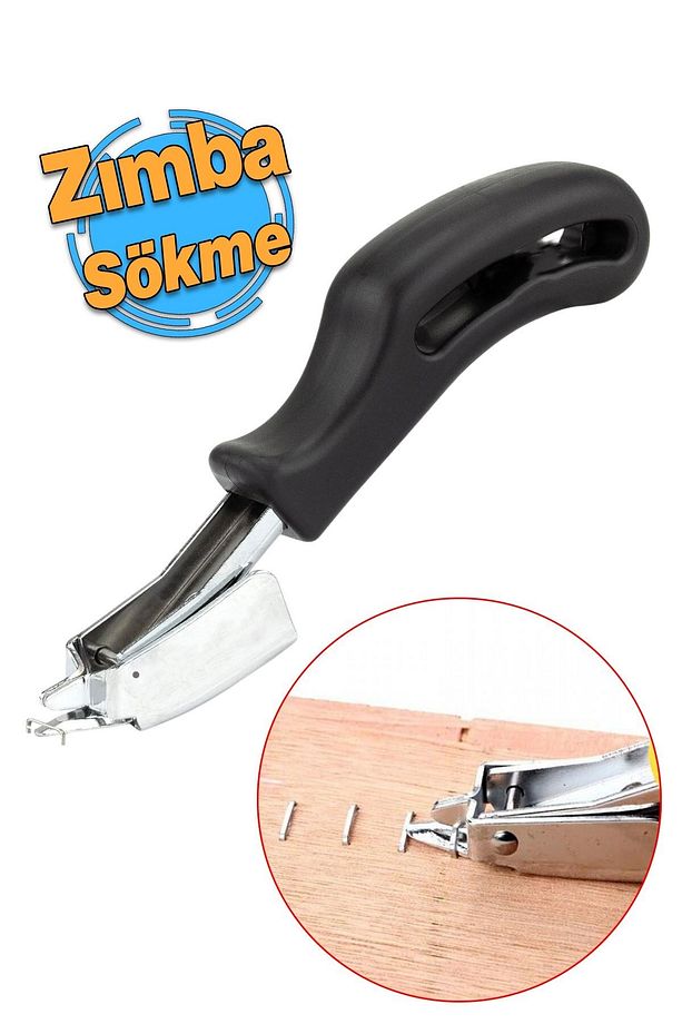 Zımba Teli Sökme Aparatı Dar Geniş Zımba Çıkartma Aparat Metal Ergonomik 1 Adet - 1