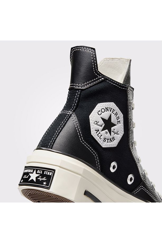 Chuck 70 De Luxe Squared Unisex Siyah Sneaker - 5