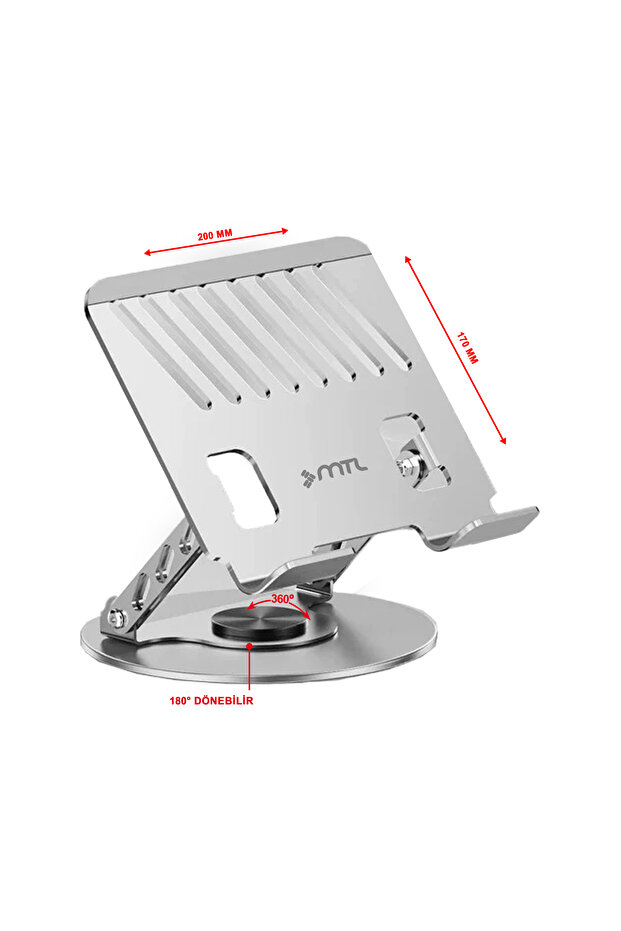 Metal Adjustable Notebook/Tablet Stand Mt6541 - 2