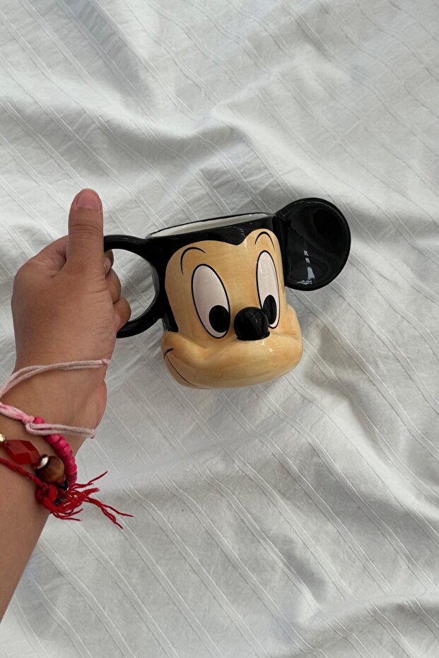 Mobgift Mickey Mouse Tasarımlı Kupa Bardak - 1