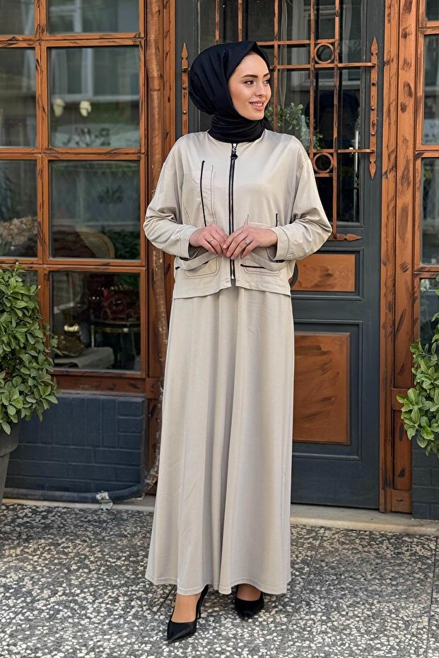 Elbiseli Takım S-5976 Taş - 1