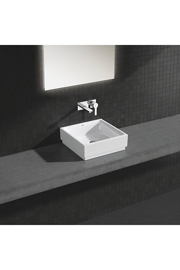 Grohe Lineare 19409001 washbasin mixer, wall mounting, requires fixing set, single lever, Chrome - 3