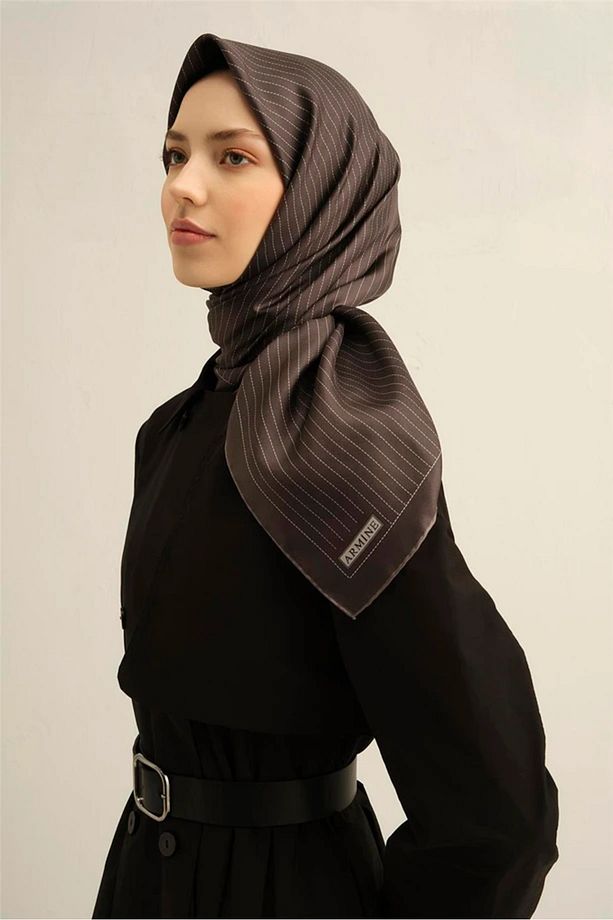 03 Twill İpek Eşarp 9348D - 3