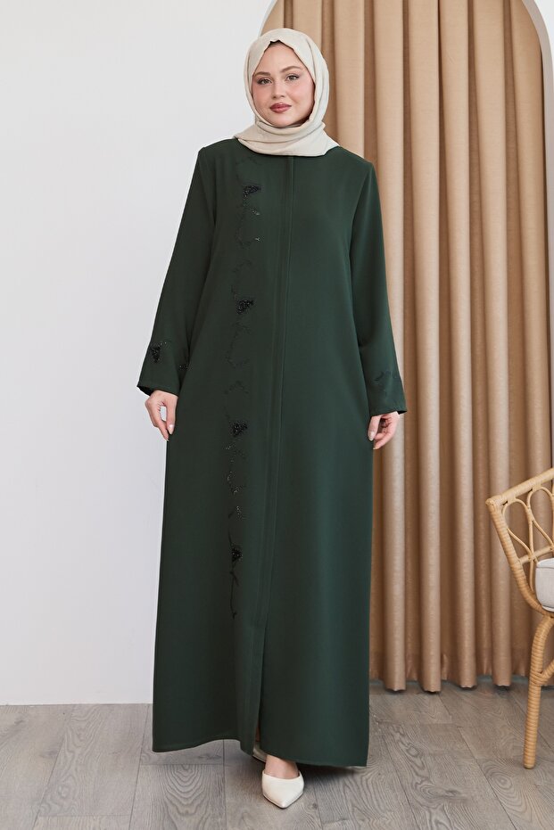 الترتر منقوشة عادي الكاكي Ferace - 1