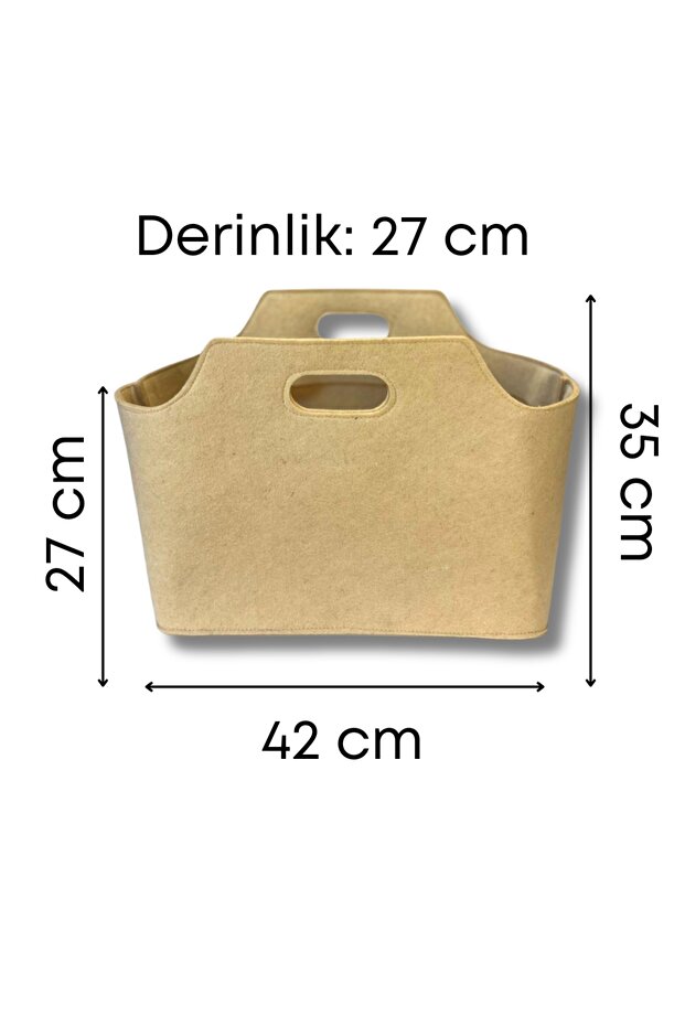 Multi-Purpose Felt Bag - Large Size - 5