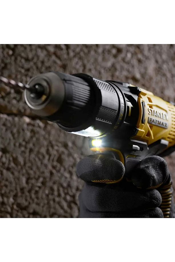 Fatmax Scd718D2Ka 18V 2Ah V20 Çift Akü Darbeli Matkap + Aks - 4