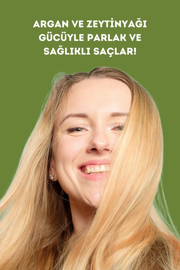 Argan Ve Zeytinyağlı Şampuan, Dökülme Karşıtı, Besleyici Ve Onarıcı ( 3 Adet X 675 ml ) - 2