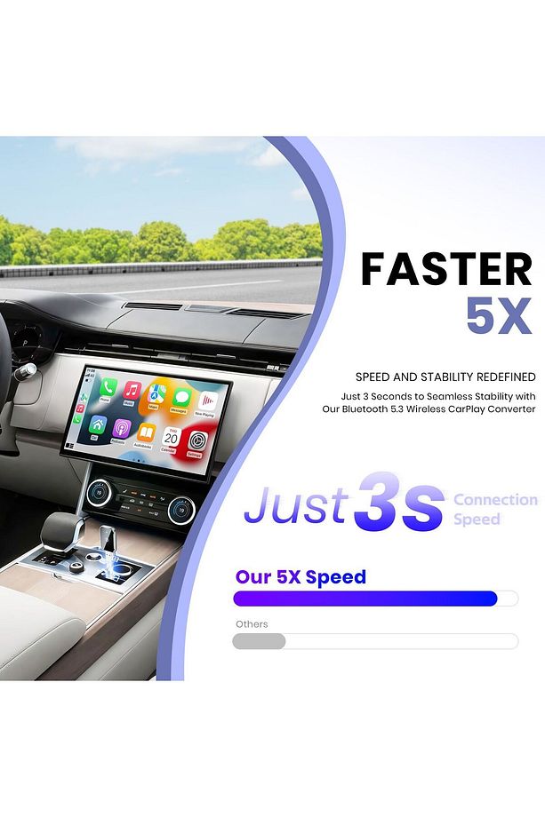 Kablosuz Araç CarPlay & Android Auto USB ve Type C Bluetooth Adaptör - 3