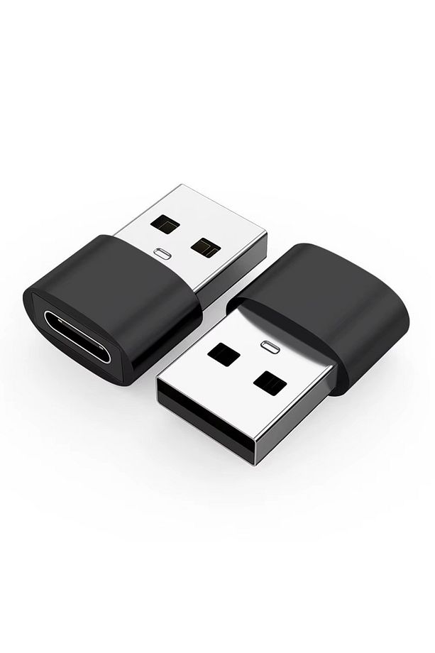 Yeni Nesil Başlık Aparatı Usb 3.0 To Type C 3.1 Şarj Data Çevirici Dönüştürücü Adaptör Siyah - 1