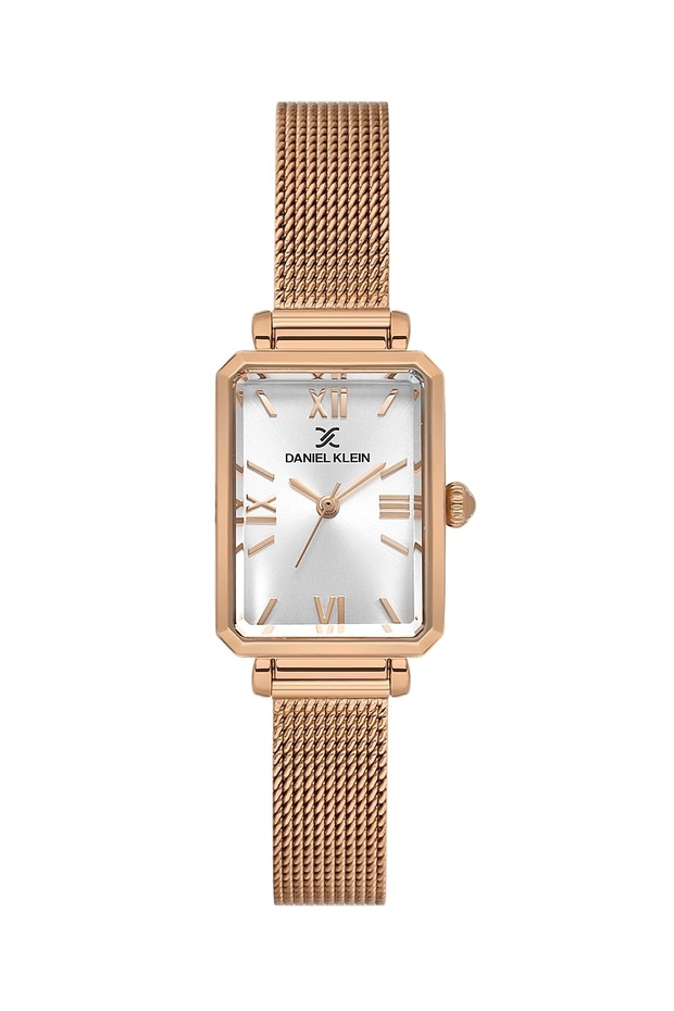 Steel Cord Women Wrist Watch 3 Atm Water Resistant Rose Zmdk1182