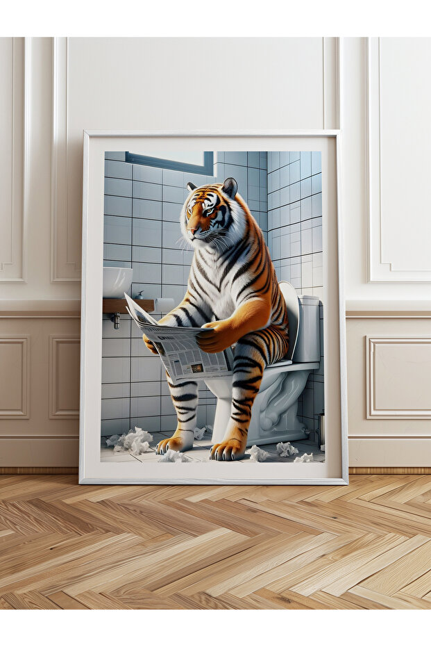 Single Wooden Framed Painting One Piece Poster Painting Tk/985