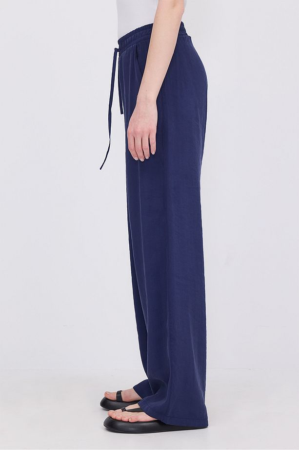 Modal Wide Leg Pantolon PN0368-U3 - 4
