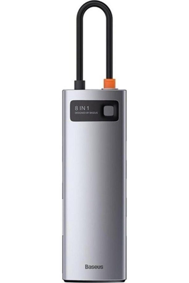 Metal Gleam Series 8in1 Type-c Hub Adaptör Çoklayıcı - 1