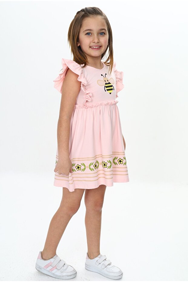 Devojčina haljina Bee Štampano - 4