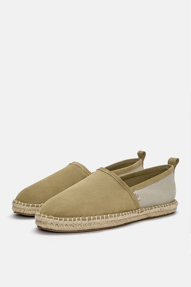 Kontrast tasarımlı espadril - 4