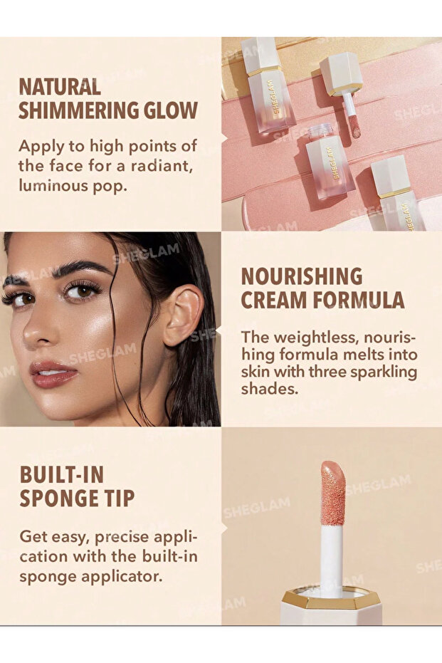 هايلايتر سائل جلو بلوم، كعكة الشاي - 4