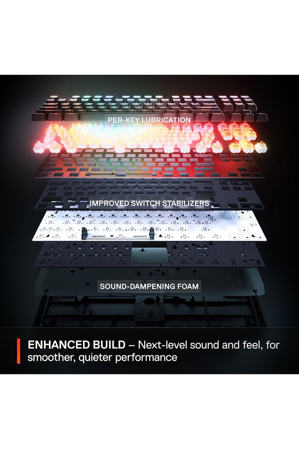 Apex Pro Mini Gen 3 OmniPoint 3.0 HiperManyetik Switch RGB Mekanik Kablolu Oyuncu Klavyesi (UK) - 6