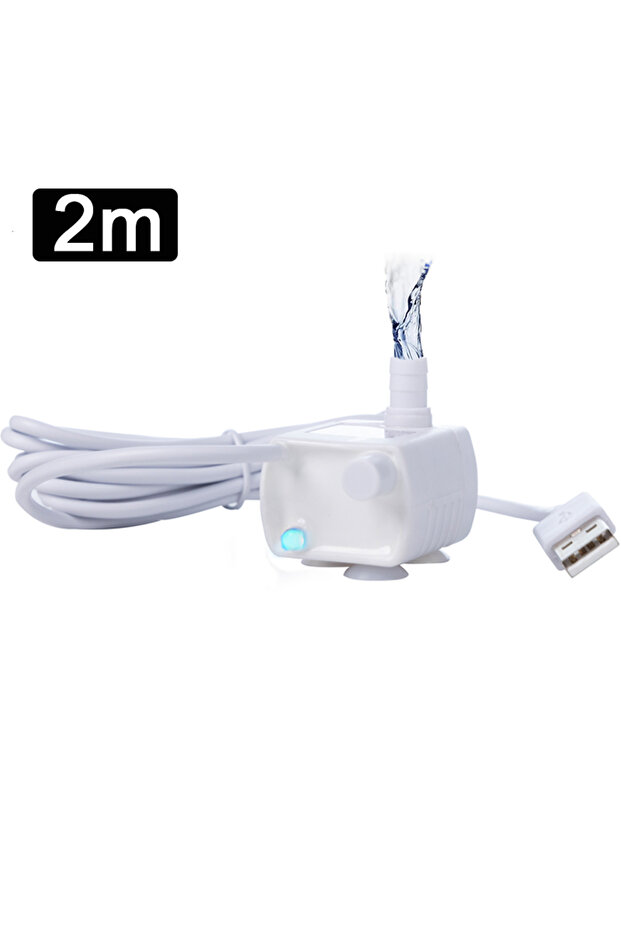 LED water pump Water Pump LED Light Pet Cat Water Fountain Accessories Replacement Cats Water Dispen