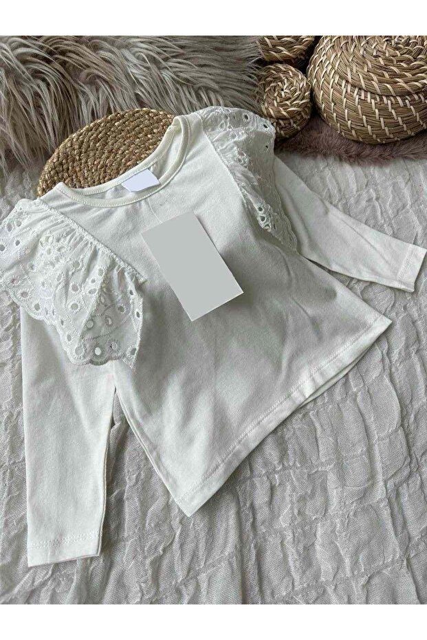 Girl's Ruffle Detailed Bodysuit