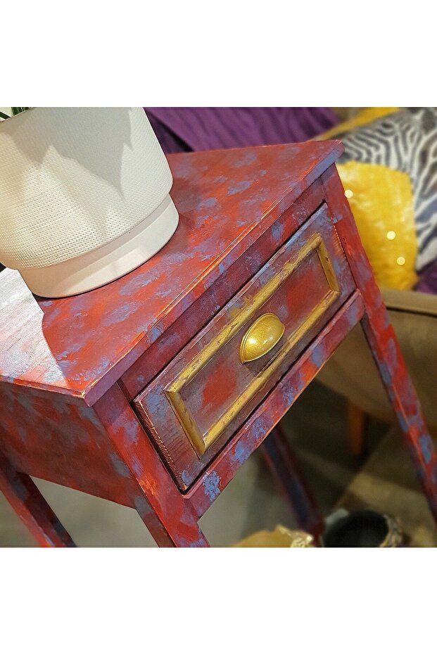 Candy Çekmeceli Yan Sehpa - 2