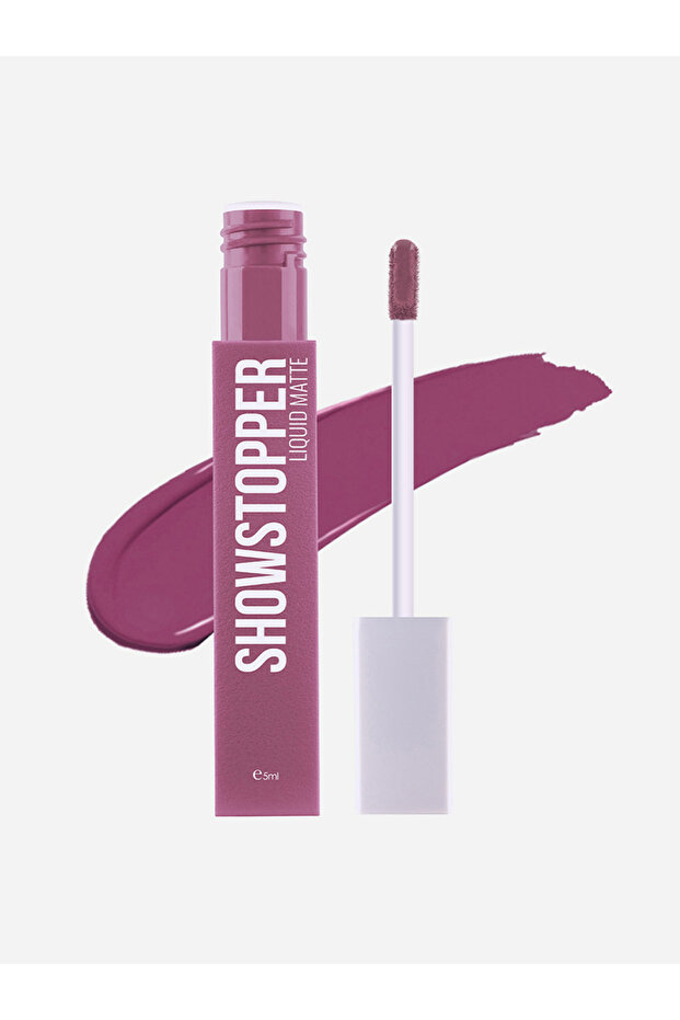 أحمر شفاه سائل غير لامع من ShowStopper - Rendezvous 010