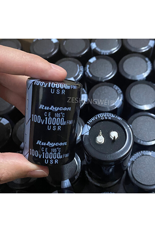 2PCS 1-20PCS 100V10000UF Electrolytic capacitor 10000UF100V 10000uf 100v 35*50mm Amplifier Audio Fil