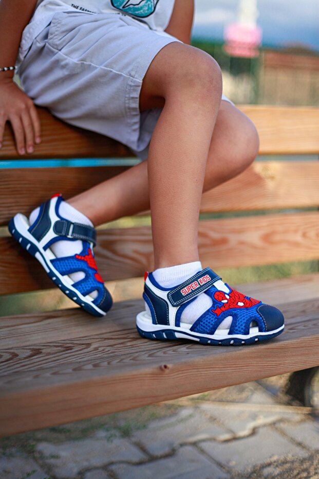 CHLAPEC KIDS PÁČKOVÝ MUŽ ORTOPEDICKÉ LETNÉ SANDÁLY TOPÁNKY - 1