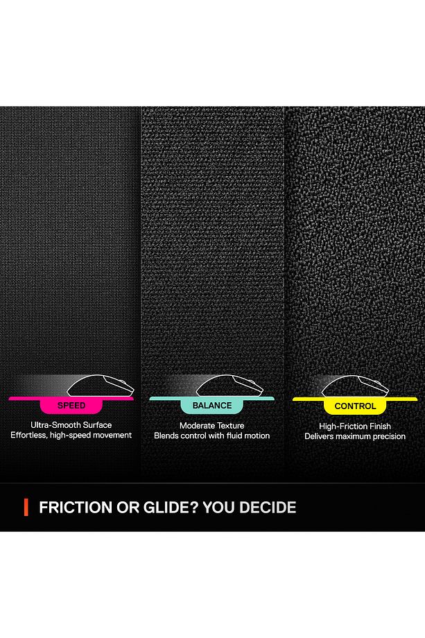 QcK Large Performance Speed Gaming Mouse Pad - 6