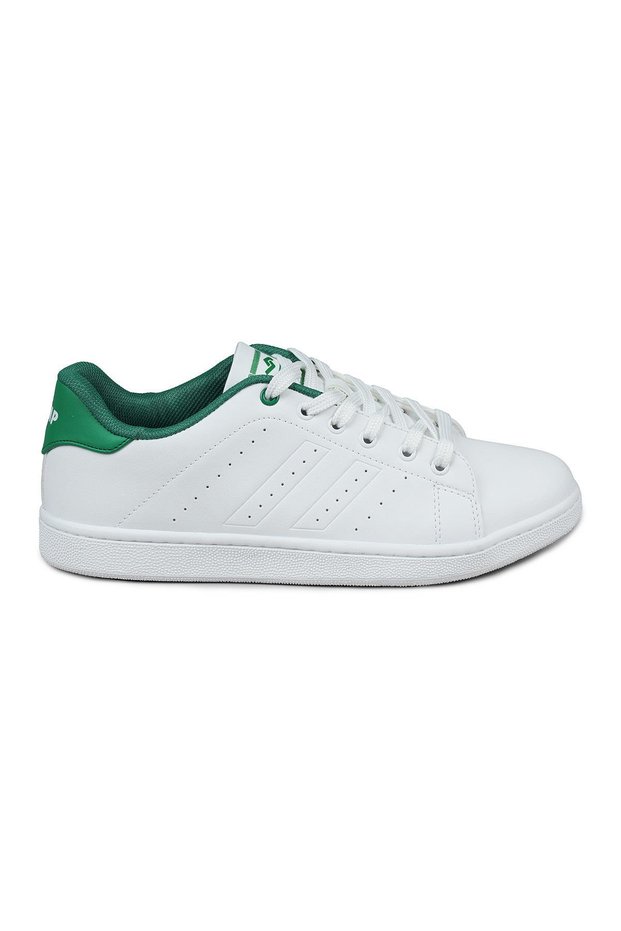 29157 White - Green Men's Sneaker Casual Sneakers