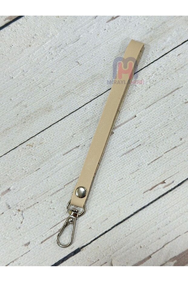 Leather Puller (Silver) Beige - 1